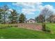 View of a well-maintained garden and outbuilding with vibrant greenery and ample space at 7020 N 375 E, Lebanon, IN 46052