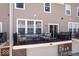 Cozy balcony with seating, perfect for enjoying outdoor living and relaxing at 9422 Oakley Dr, Indianapolis, IN 46260