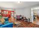 Cozy living room featuring an open layout with comfortable seating and warm, inviting decor at 1121 Eugene St, Indianapolis, IN 46208