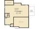 Unfinished basement with rough in bath at 11641 Aubrey Ln, Fishers, IN 46040