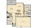 An open floor plan boasting a great room, kitchen, dining, study, and fifth bedroom at 11641 Aubrey Ln, Fishers, IN 46040
