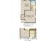 Optional bath at bedroom 4, with laundry cabinets and sink at 11641 Aubrey Ln, Fishers, IN 46040