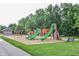 Playground with colorful slides, swings, and play structures, perfect for activities at 14153 Jasmine Ct, Fishers, IN 46038