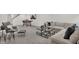 Finished basement with rec area and neutral color palette, featuring stylish decor at 15400 Manderley St, Fishers, IN 46040