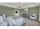 Inviting main bedroom featuring large windows and an elegant dresser at 15400 Manderley St, Fishers, IN 46040