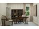 Bright home office with a modern desk, comfortable chair, and ample storage space at 176 Brunson St, Westfield, IN 46074