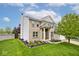Inviting two-story home with brick and siding, featuring a well-kept lawn and tasteful landscaping at 19185 Rioux Grove Ct, Noblesville, IN 46062