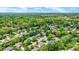 Picturesque neighborhood with tree-lined streets, well-maintained lawns, and varied home styles, offering a tranquil living environment at 195 Lake Dr, Greenwood, IN 46142