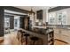 Modern kitchen with a large island, perfect for entertaining and meal prep at 4134 N Pennsylvania St, Indianapolis, IN 46205