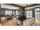 Spacious kitchen with a large island and open dining area at 4134 N Pennsylvania St, Indianapolis, IN 46205