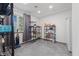 Organized pantry featuring wire shelving, ample storage, and natural light from a window at 5168 E Walnut Dr, Mooresville, IN 46158