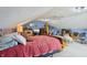 Finished attic space with vaulted ceilings, offering versatile living with natural light at 524 Deerberry Dr, Noblesville, IN 46062