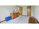 Bedroom with light colored carpet, a dresser, and two closets at 524 Deerberry Dr, Noblesville, IN 46062