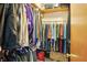 Large closet with hanging rails, overhead storage, and enough space for accessories at 524 Deerberry Dr, Noblesville, IN 46062