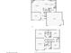 Complete floor plan of the house, including dimensions of bedrooms, bathrooms, kitchen, and living areas at 5876 E 126Th St, Carmel, IN 46033