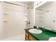 Bathroom with a vanity and shower at 6140 King Lear Ln, Indianapolis, IN 46254