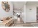 Entryway featuring console table and a view of stairs at 6164 Brighton Dr, Whitestown, IN 46075
