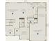 Detailed first-floor floor plan showcasing the layout of the house at 6164 Brighton Dr, Whitestown, IN 46075
