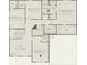 Upstairs floor plan including bedrooms, bathrooms, and a loft area at 6164 Brighton Dr, Whitestown, IN 46075