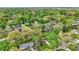 Lush neighborhood with tree-lined streets offering a mix of single-Gathering homes at 6837 Doris Dr, Indianapolis, IN 46214
