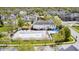 Community clubhouse and pool surrounded by manicured green space and residential buildings in a well-planned neighborhood at 7653 Carriage House Way, Zionsville, IN 46077