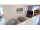 Bonus room with beanbag chairs, a TV, and posters on the wall at 7824 Gray Eagle Dr, Zionsville, IN 46077