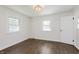 Bedroom featuring hardwood floors, natural light and neutral paint at 7950 Westfield Blvd, Indianapolis, IN 46240