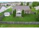 A well-maintained backyard features a spacious lawn, a privacy fence, and mature trees around the perimeter at 901 Palomino Pl, Bargersville, IN 46106
