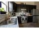 Kitchen featuring stainless steel appliances, plenty of counter space, and generous storage at 932 Sagittarius Ave, Franklin, IN 46131