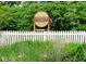 Windsor Park sign surrounded by a white picket fence and foliage at 1050 Jefferson Ave, Indianapolis, IN 46201