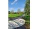 Beautiful walking path through a green park at 1050 Jefferson Ave, Indianapolis, IN 46201