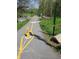 Pogue's Run Trail with distance markers at 1050 Jefferson Ave, Indianapolis, IN 46201