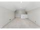 Unfinished bonus room with neutral walls, carpeted flooring, recessed lighting, and potential for customization at 11484 Lake Stonebridge Ln, Fishers, IN 46037