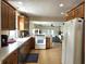 Bright kitchen featuring wooden cabinets, modern appliances, and an open layout for easy flow and entertaining at 1506 Field Dr, Noblesville, IN 46060