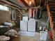Functional laundry room with a washer and dryer, offering convenience and efficiency for household chores at 1506 Field Dr, Noblesville, IN 46060