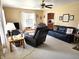 Spacious living area features comfortable seating and a large window at 1506 Field Dr, Noblesville, IN 46060