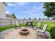 Backyard fire pit with seating, perfect for outdoor entertaining at 15332 Atkinson Dr, Noblesville, IN 46060