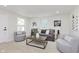 Bright living room with neutral tones, modern furniture, and ample natural light at 1906 N Park Ave, Indianapolis, IN 46202