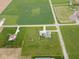 Aerial view showing the property's location at 1970 E 1100 N, Alexandria, IN 46001
