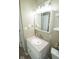 Bathroom vanity with sink, storage, mirror and lighting at 1970 E 1100 N, Alexandria, IN 46001