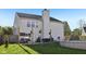 Expansive backyard with a above-ground pool, perfect for outdoor relaxation and entertainment at 2116 Crimson Ln, Lebanon, IN 46052