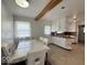 Dining Area open to kitchen with seating for six at 2350 Brewer Dr, Indianapolis, IN 46227