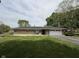 Charming single-story home featuring a brick facade, well-maintained lawn, and attached two-car garage at 2350 Brewer Dr, Indianapolis, IN 46227