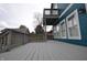 Spacious deck that has great views of the neighborhood at 2363 N Pennsylvania St, Indianapolis, IN 46205