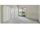 Bedroom featuring a sliding door to the patio, carpet, and neutral paint at 4107 Zinfandel Way, Indianapolis, IN 46254