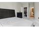Cozy bedroom with a large closet and neutral tones at 430 N Park Ave # 103, Indianapolis, IN 46202