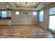 Bright dining area with modern chandelier, recessed lighting, and plenty of natural light at 4734 Cleome Dr, Plainfield, IN 46168