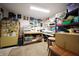 Bright craft room with ample storage, work surfaces, and a cozy rug, perfect for creative projects at 5041 Norcroft Dr, Indianapolis, IN 46221