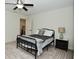 Comfortable bedroom with a ceiling fan and modern decor, creating a relaxing space at 728 Christin Ct, Plainfield, IN 46168