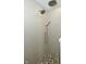 Modern shower featuring stylish fixtures, tile, and mosaic tile flooring at 728 Christin Ct, Plainfield, IN 46168